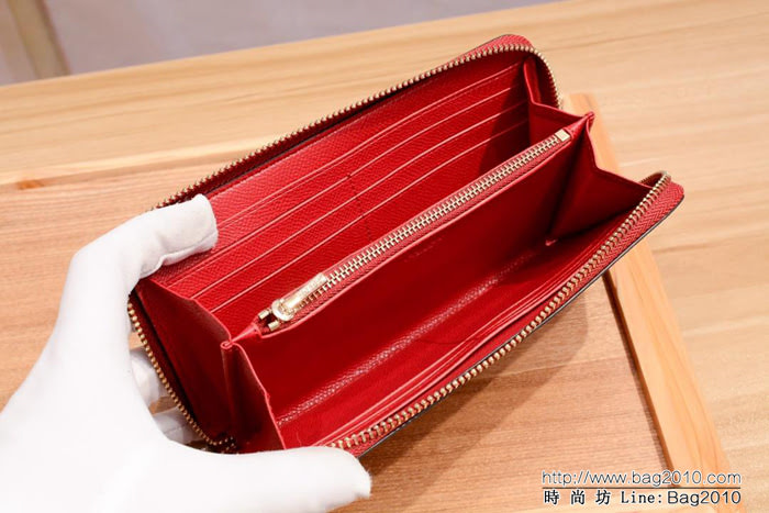 COACH蔻馳 F52859 pvc配皮 經典logo專櫃新款 馬車標拼色 長款拉鏈錢包 outlets款  Chz1336
